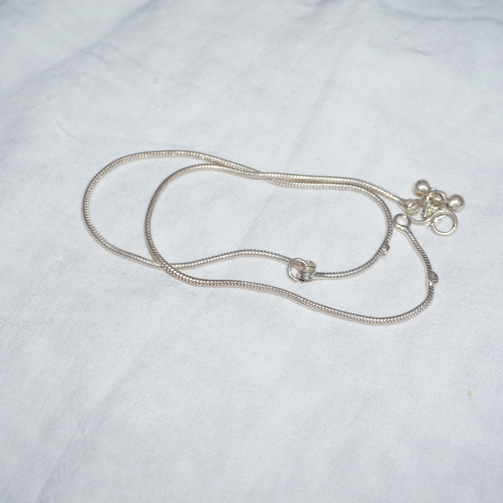 Silver Anklet - image 2